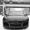 Kar Altında Audi R8