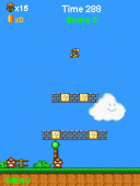 240x320 Super Mario Mushrooms ekran görüntüleri