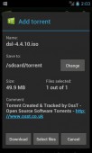 tTorrent Torrent Client v1.2.4 ekran görüntüleri