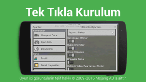 Türkçe Dil: Minecraft PE ekran görüntüleri