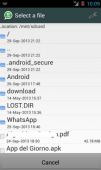 WhatsApp File Sender PRO v1.5.2 (Dosya Gönderme) ekran görüntüleri