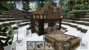 Winter Craft 3: Mine Build ekran görüntüleri
