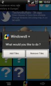 Windows 8 Teması ve Launcher v1.9.4 ekran görüntüleri