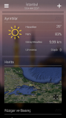 Yahoo Hava Durumu ekran görüntüleri