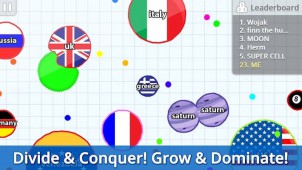 Agar.io ekran görüntüleri