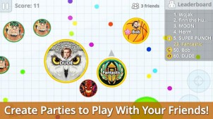 Agar.io ekran görüntüleri