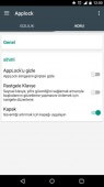 Kilit (AppLock) ekran görüntüleri