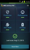 AVG AntiVirüs Security PRO v3.4.0.1 ekran görüntüleri