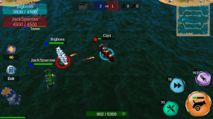 Battle of Sea: 5vs5 MOBA Arena ekran görüntüleri