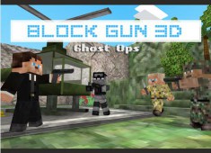 Block Gun 3D Ghost Ops v1.0.9 ekran görüntüleri