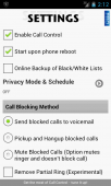 Call Blocker v3.1.9 ekran görüntüleri