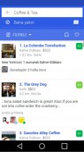 Foursquare ekran görüntüleri