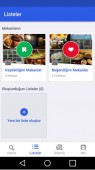 Foursquare ekran görüntüleri