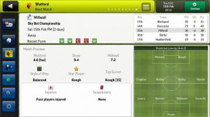 FMH 2014 v5.1.1 (Football Manager Handheld) ekran görüntüleri