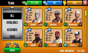 Gangstar City v2.1.3 ekran görüntüleri