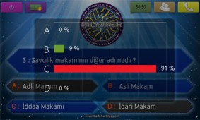 Kim Milyoner Olmak İster v1.1 Türkçe ekran görüntüleri