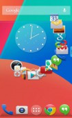 KitKat 4.4 Launcher Teması v1.93 ekran görüntüleri