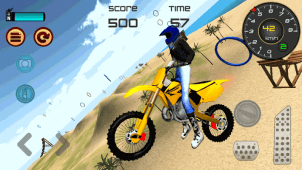 Motocross Beach Jumping 3D ekran görüntüleri