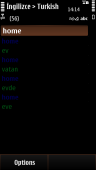 Multilingual Translator v1.0 Türkçe İngilizce Sözlük (J2ME) Java ekran görüntüleri