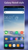 Note 8 Launcher ekran görüntüleri