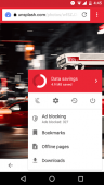 Opera Mini ekran görüntüleri