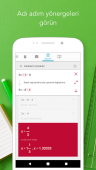 Photomath ekran görüntüleri