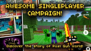 Pixel Gun 3D PRO Minecraft Ed. v4.6.3 ekran görüntüleri