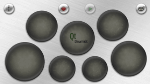 QtDrumkit ekran görüntüleri