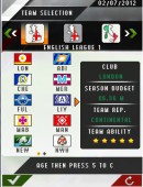 Real Football Manager 2013 v1.0 Symbian 3 ekran görüntüleri