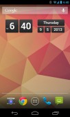 Retro Clock Widget (Saat) ekran görüntüleri