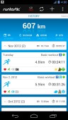 Runtastic v3.6.5 ekran görüntüleri
