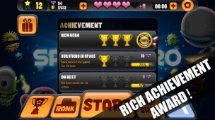 Space Hero v1.05 ekran görüntüleri