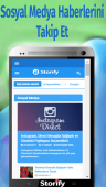 Storify ekran görüntüleri