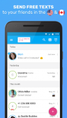 Text Me: Ücretsiz Mesaj ve Arama ekran görüntüleri