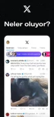X (Eski Twitter) ekran görüntüleri