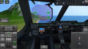 Turboprop Flight Simulator 3D ekran görüntüleri