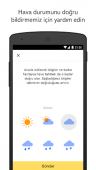 Yandex.Hava Durumu ekran görüntüleri
