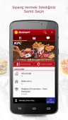 Yemeksepeti ekran görüntüleri