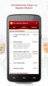 Yemeksepeti ekran görüntüleri