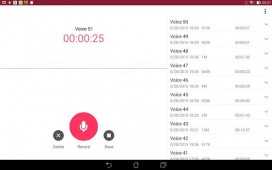 ASUS Ses Kaydedici (ASUS Sound Recorder) ekran görüntüleri
