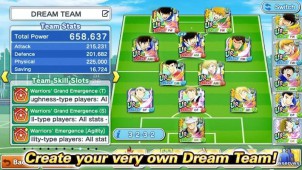 Captain Tsubasa: Dream Team ekran görüntüleri