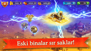 Cradle of Empires Match-3 Game ekran görüntüleri