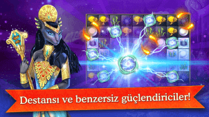 Cradle of Empires Match-3 Game ekran görüntüleri