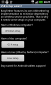 Easy Tether Lite (No root) ekran görüntüleri