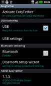 Easy Tether Lite (No root) ekran görüntüleri