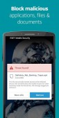 ESET Mobile Security Antivirus ekran görüntüleri
