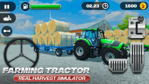 Farming Tractor Real Harvest Simulator ekran görüntüleri