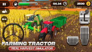 Farming Tractor Real Harvest Simulator ekran görüntüleri