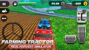 Farming Tractor Real Harvest Simulator ekran görüntüleri