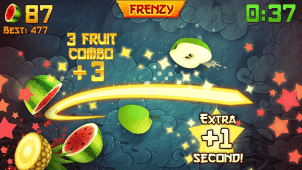 Fruit Ninja ekran görüntüleri